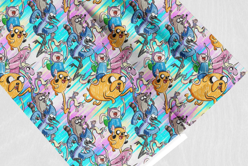 Double Brush Poly adventure time