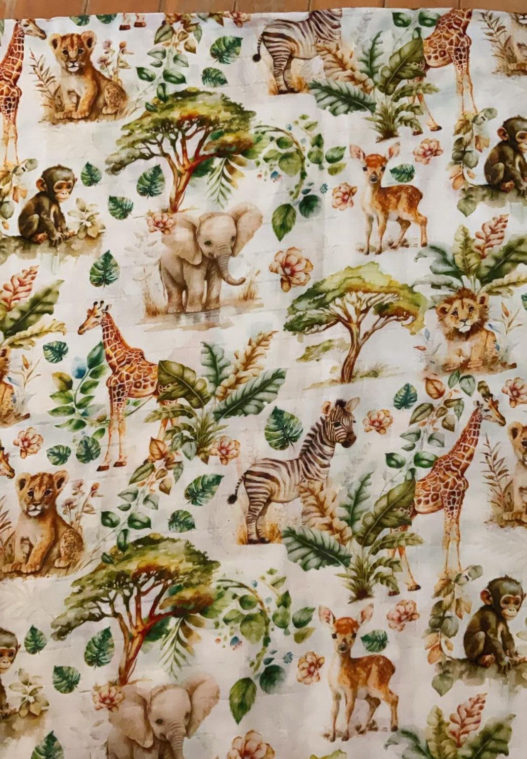 Mousseline animaux