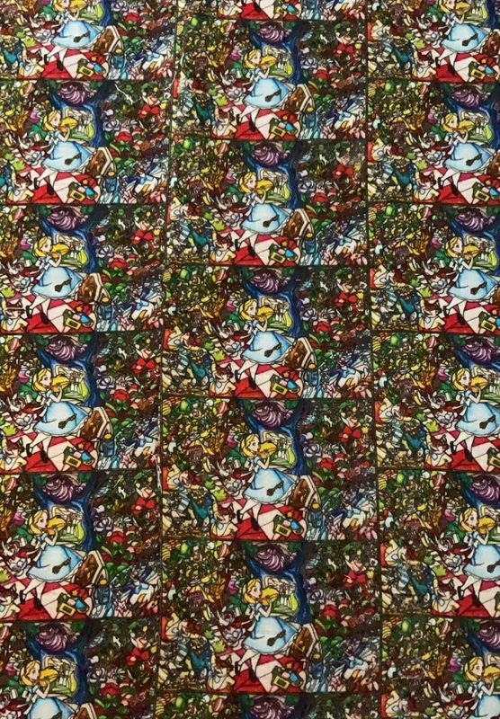 Mousseline Alice Aux pays Des Merveilles