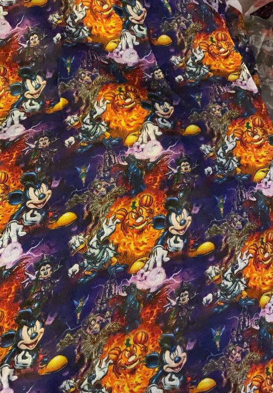 Mousseline Mickey Halloween