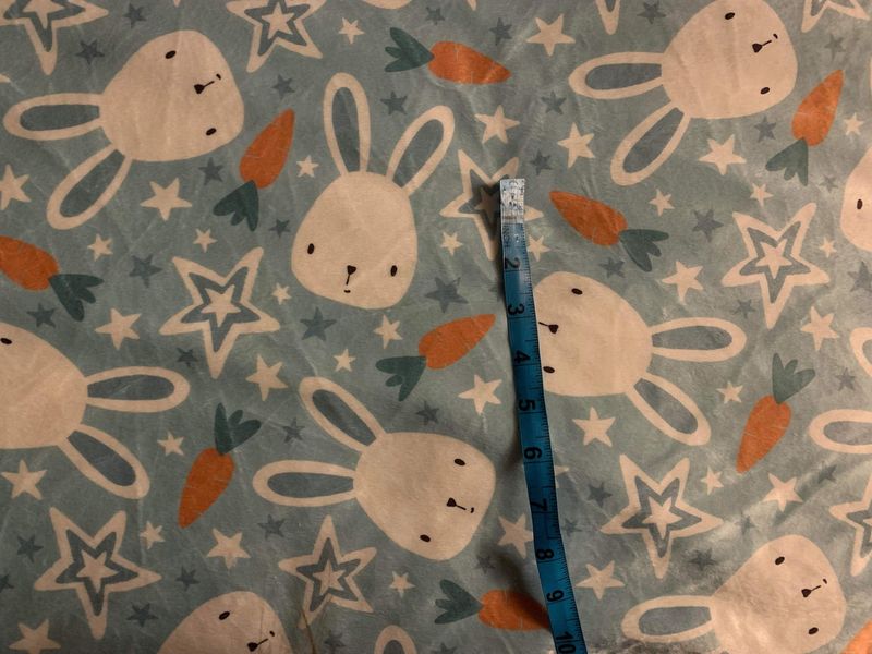 Minky lapin 35 pouce