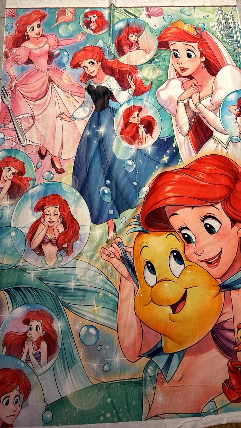 Minky Ariel princesse