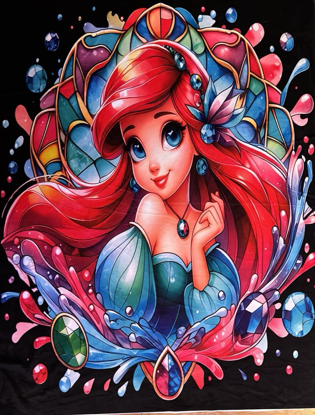 Minky Ariel princesse