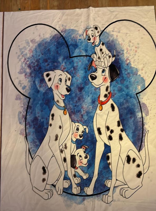 Minky 101 dalmatien