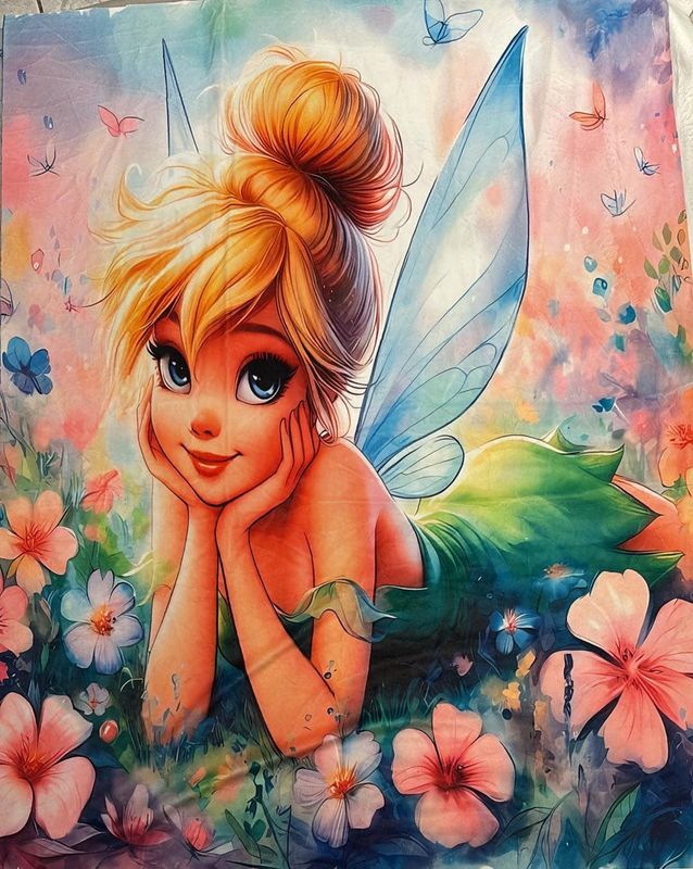 Minky fée clochette