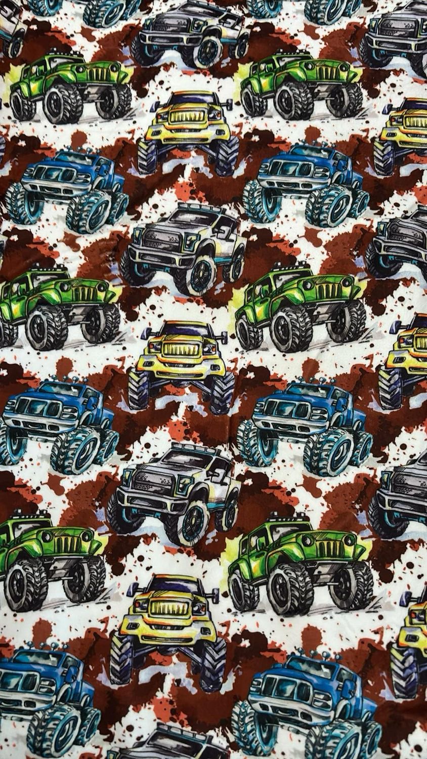Minky Monster truck