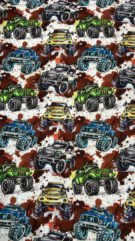 Minky Monster truck