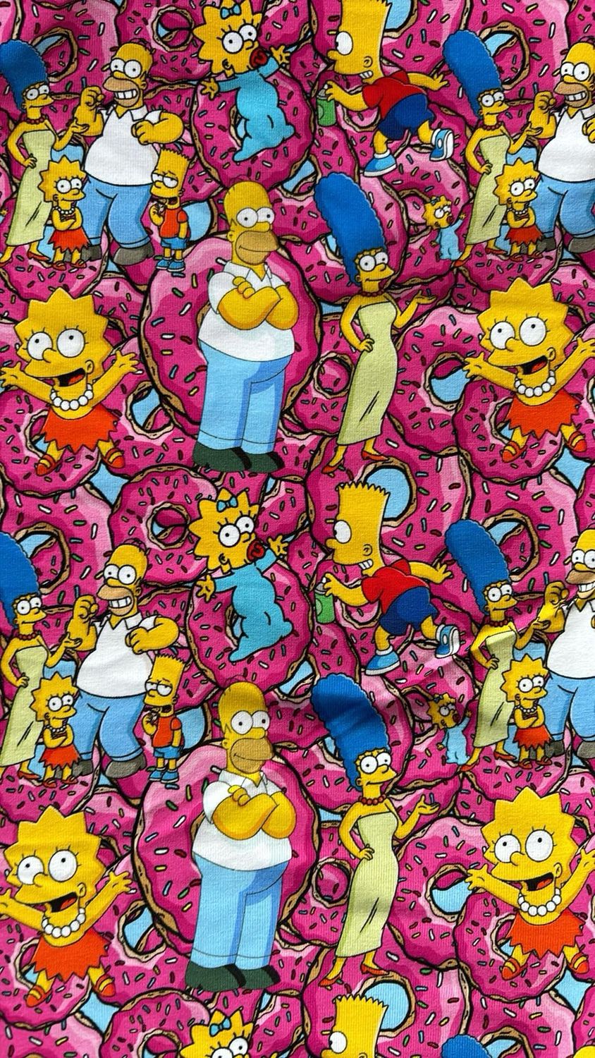 Coton Spandex Simpson 17 pouce