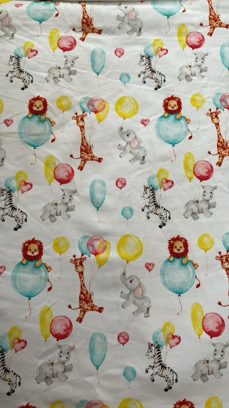 Coton Spandex Animaux