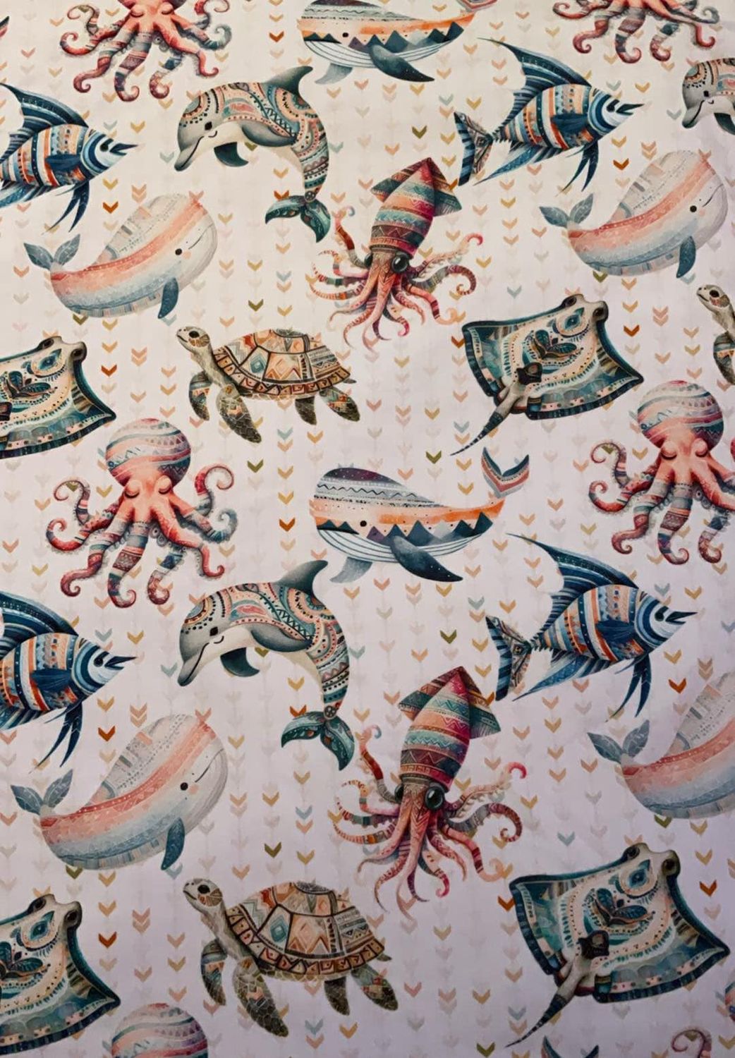 Coton Spandex Animaux