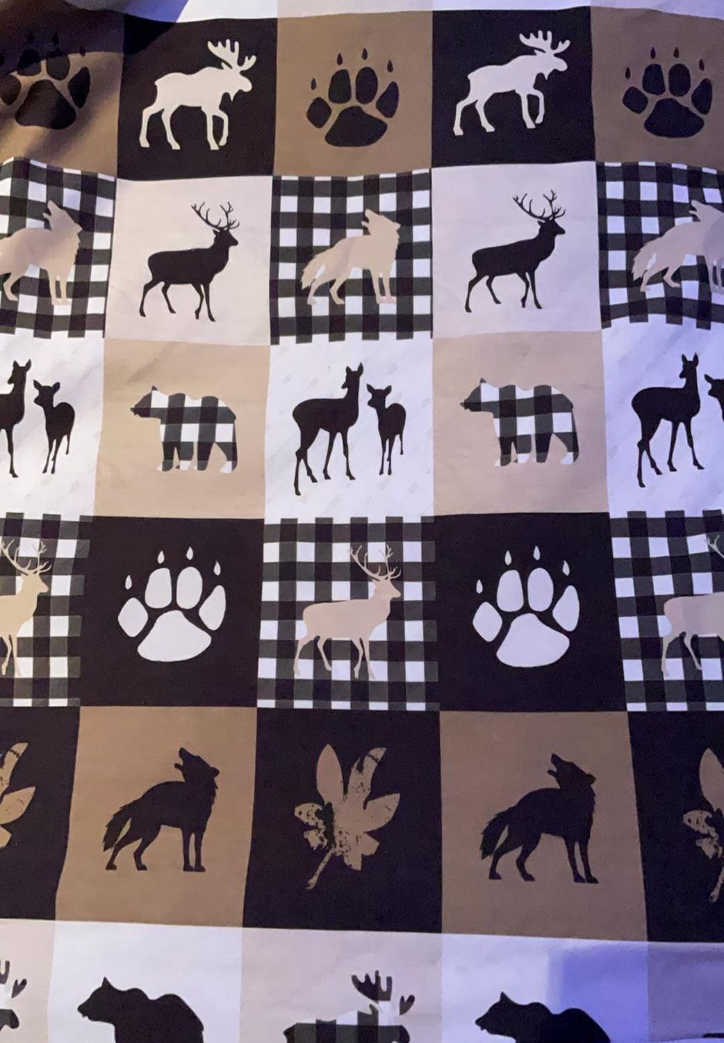 Coton Spandex Animaux