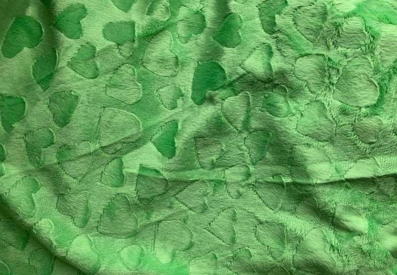 Coeur vert lime 