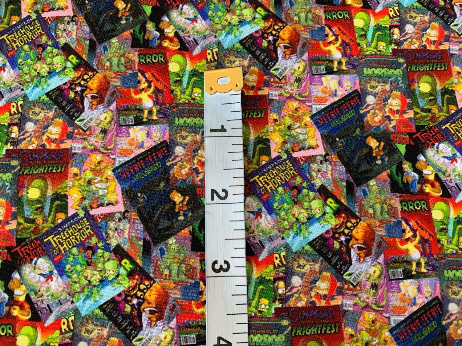 Coton Spandex Simpson halloween