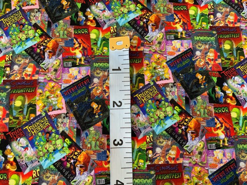 Coton Spandex Simpson halloween