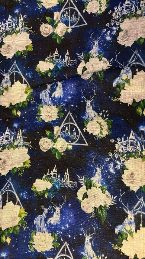 Mousseline Harry Potter 90 cm