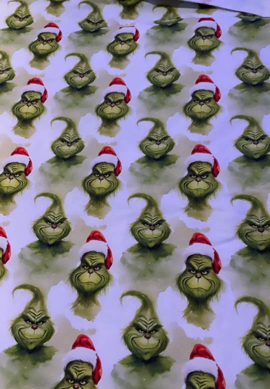 Coton Spandex Grinch