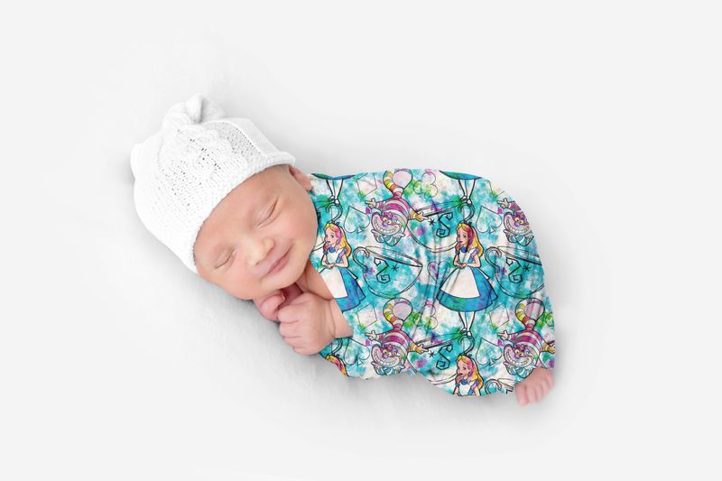 Mousseline Alice Aux pays Des Merveilles