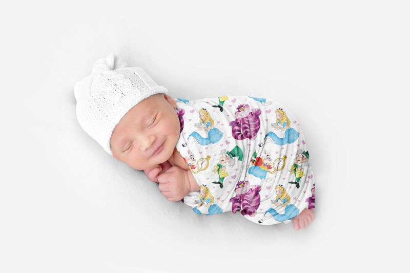 Mousseline Alice Aux pays Des Merveilles