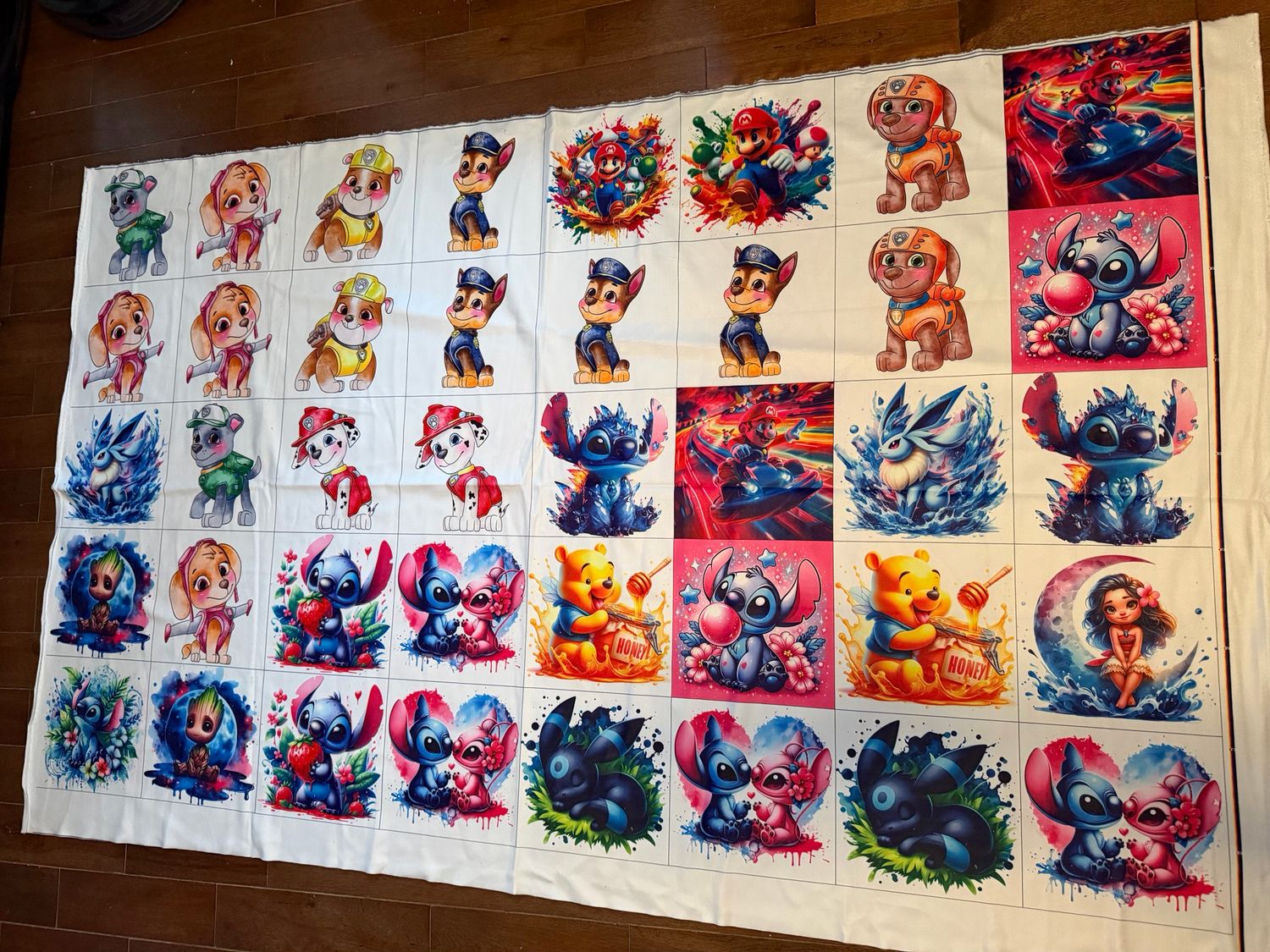 Panneau pour débarbouillette