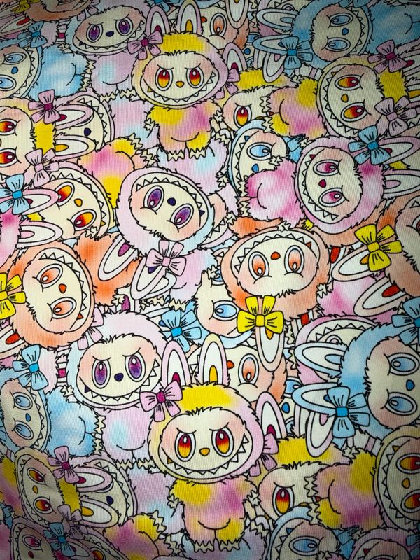 Coton Spandex labubu
