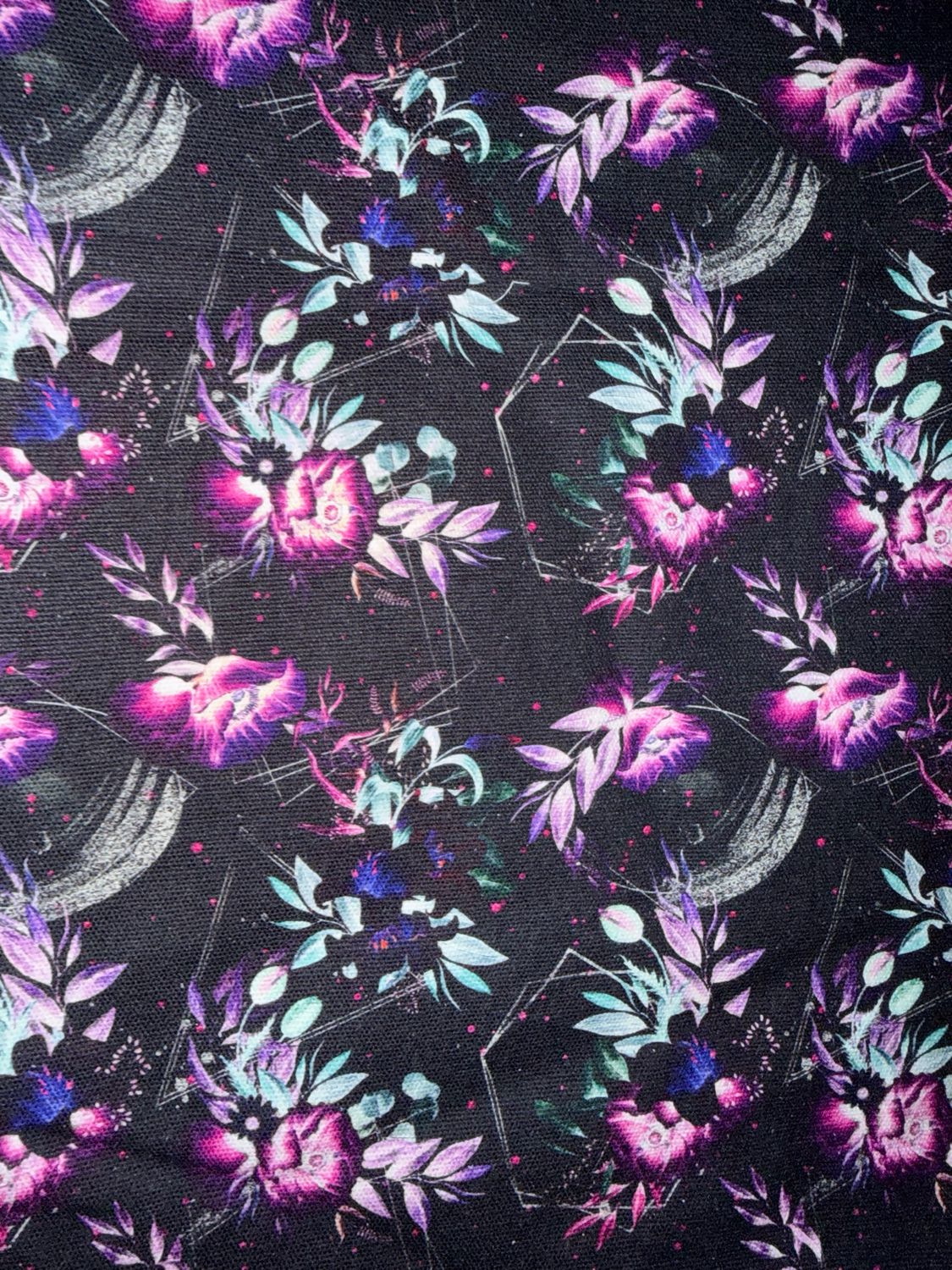 Coton Canvas fleur