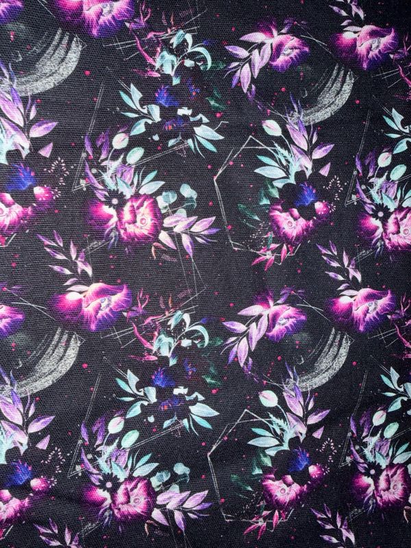 Coton Canvas fleur