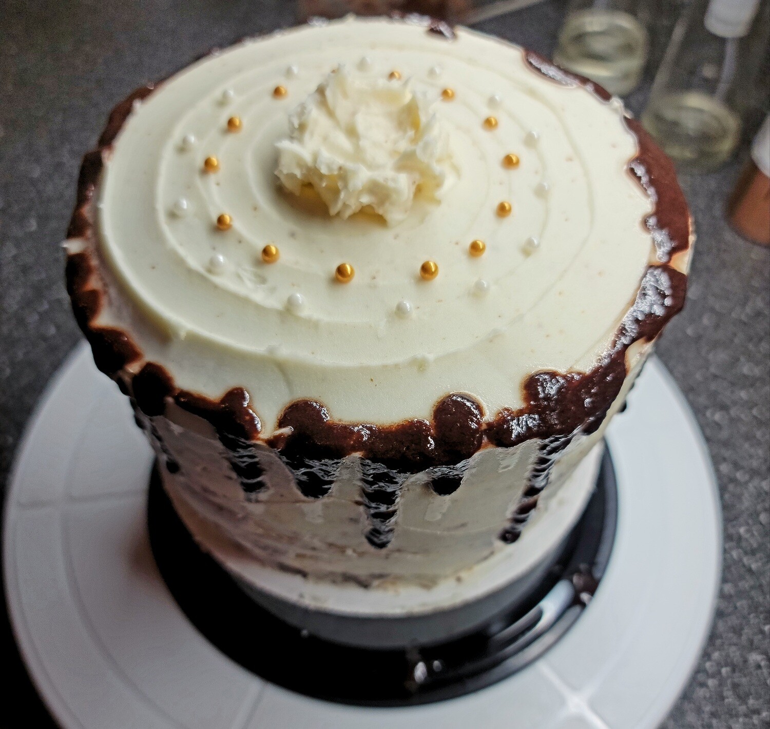 Vanilla Brownie Delight