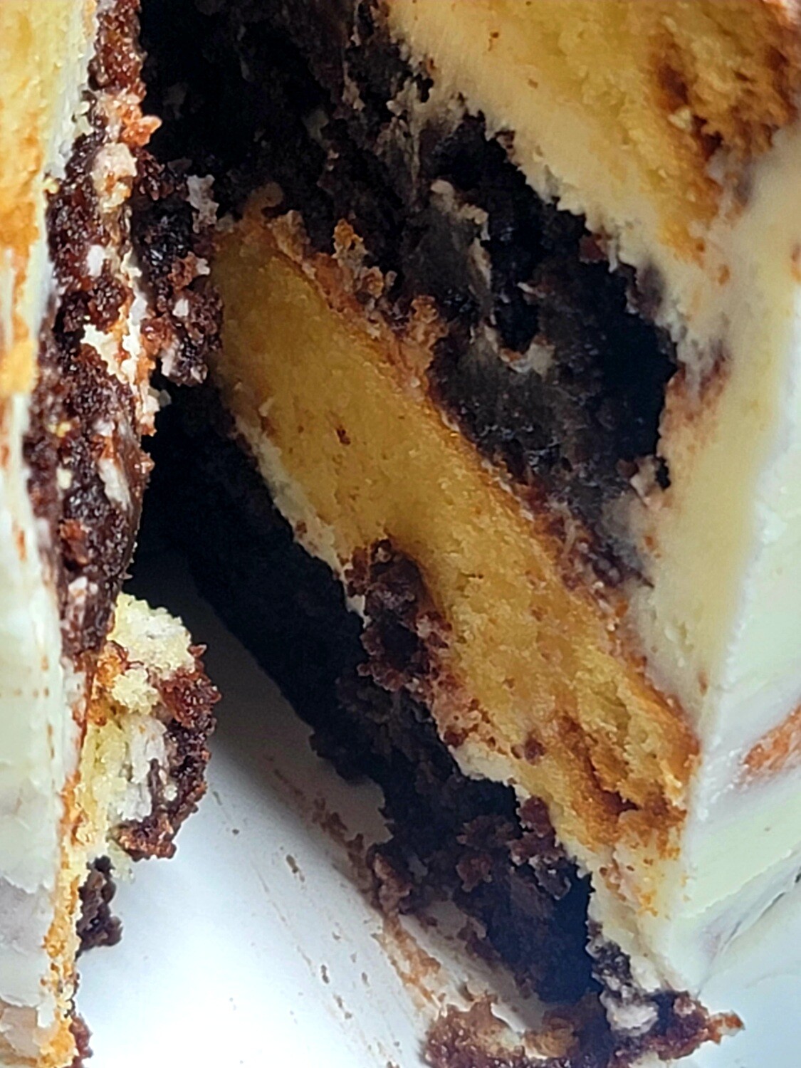 Vanilla Brownie Delight
