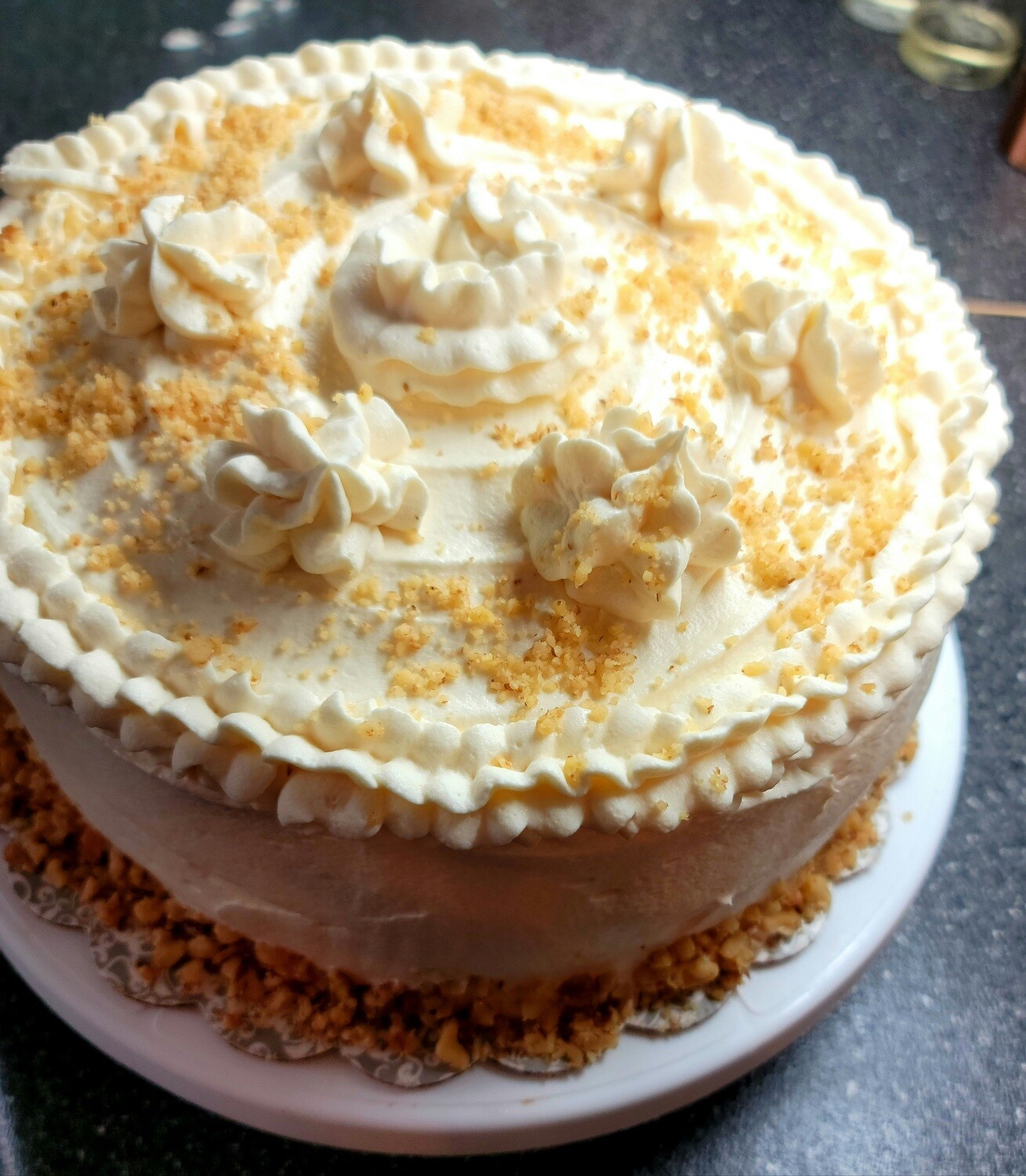 Bourbon Carrot cake