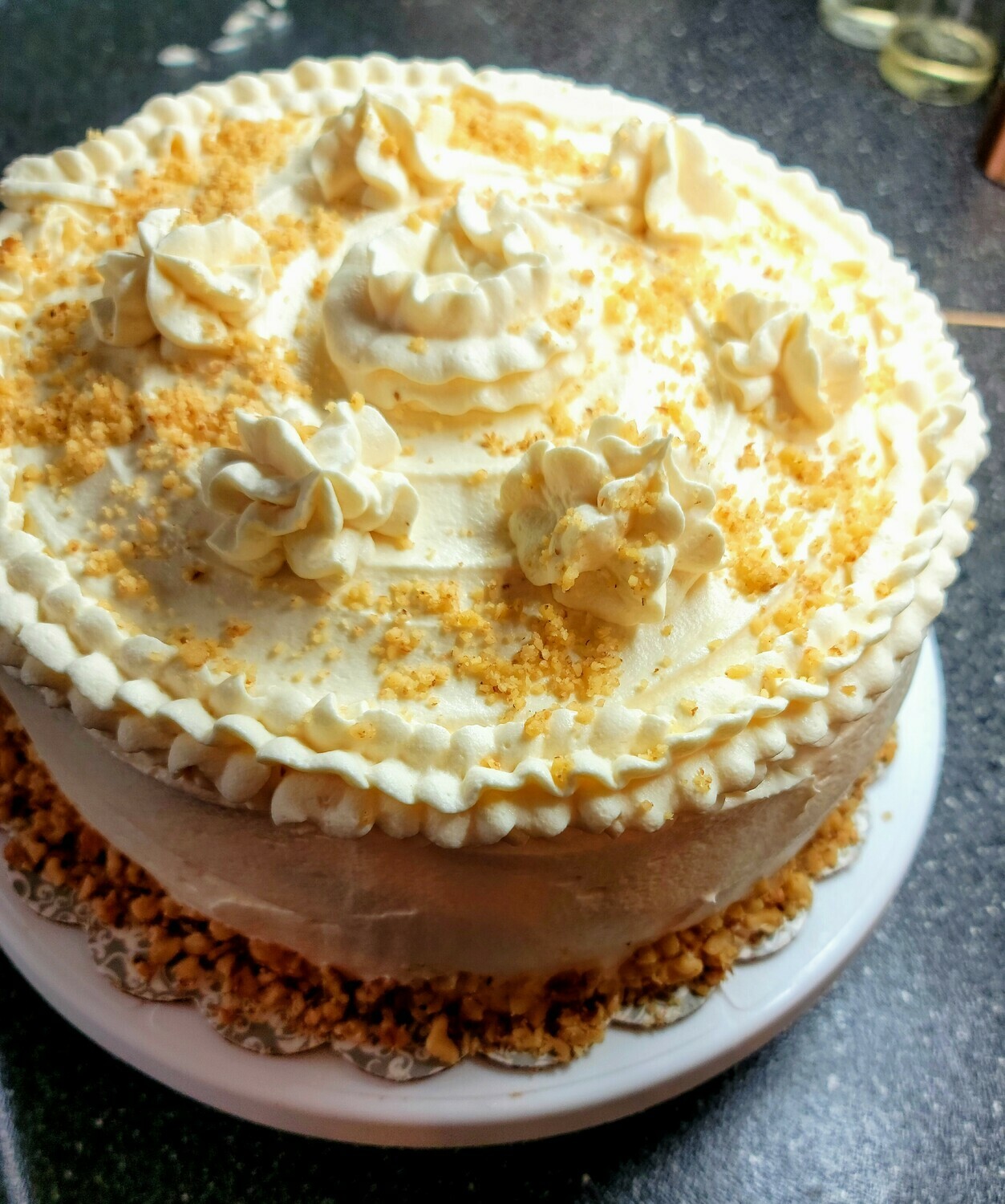 Bourbon Carrot cake