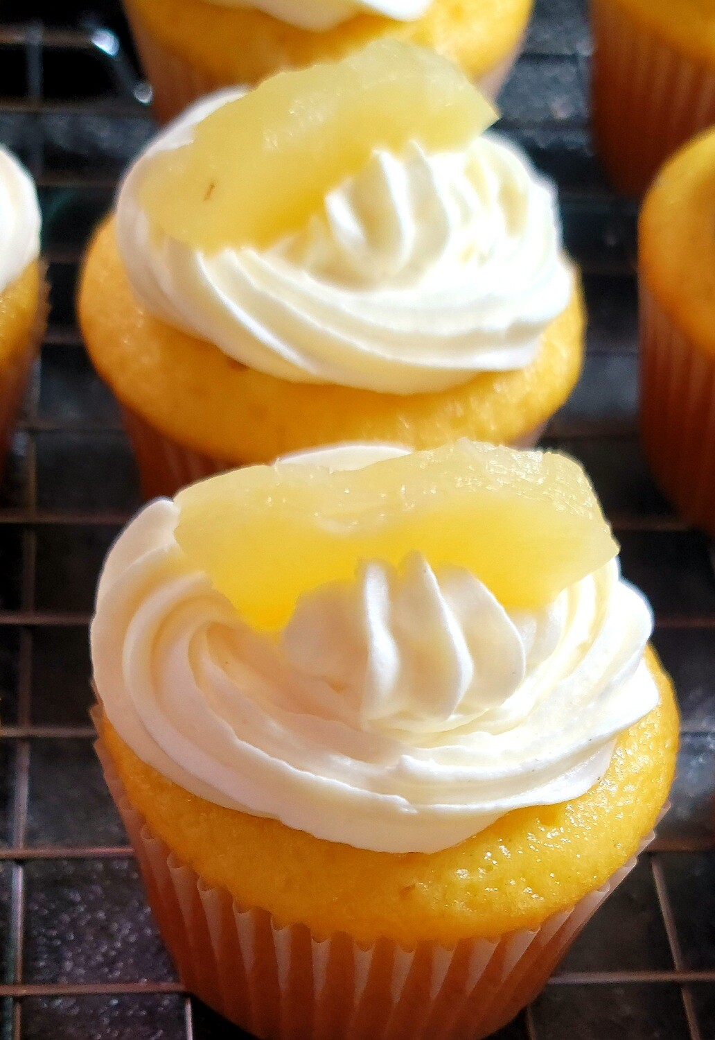 Pineapple Rum cupcakes