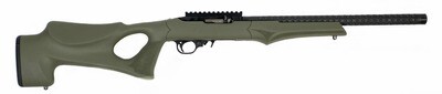 ETC-TH22 22LR on Hogue Thumbhole OD Green Stock ETC-TH22 22LR on Hogue Thumbhole OD Green Stock