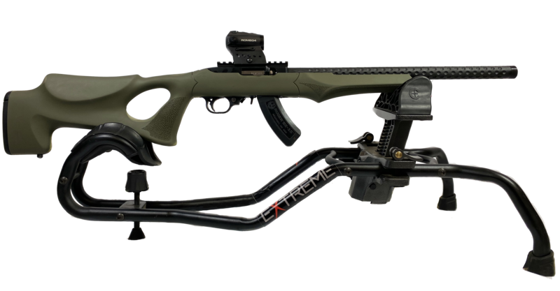 ETC-TH22 22LR on Hogue Thumbhole OD Green Stock