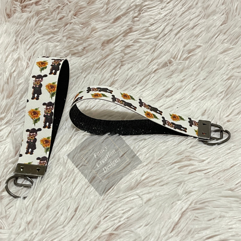 Bad Bunny Sunflower Wristlet