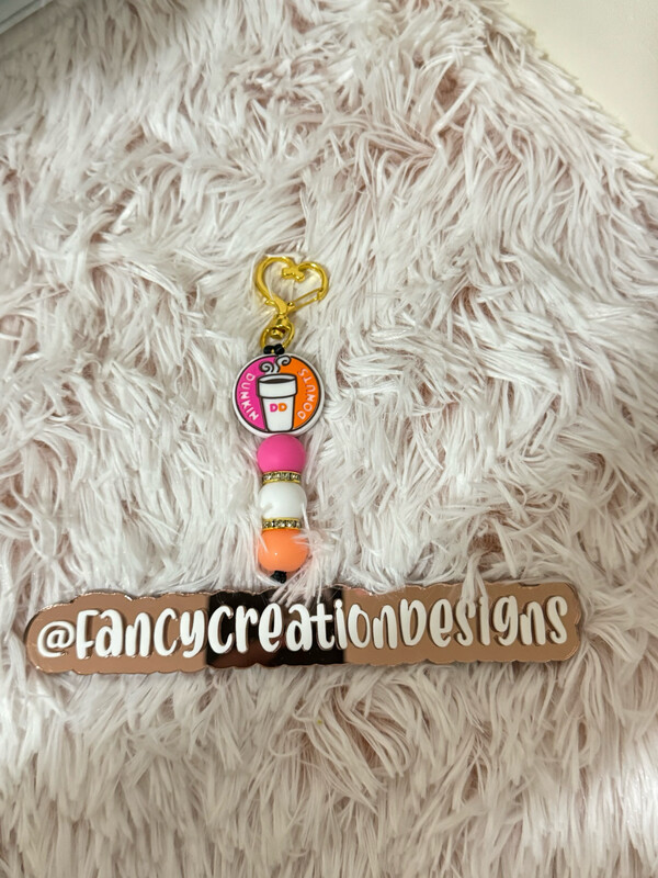 DD Beaded Keychain
