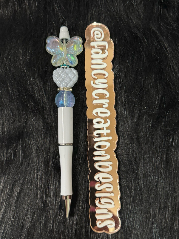 Butterfly Beaded Pen