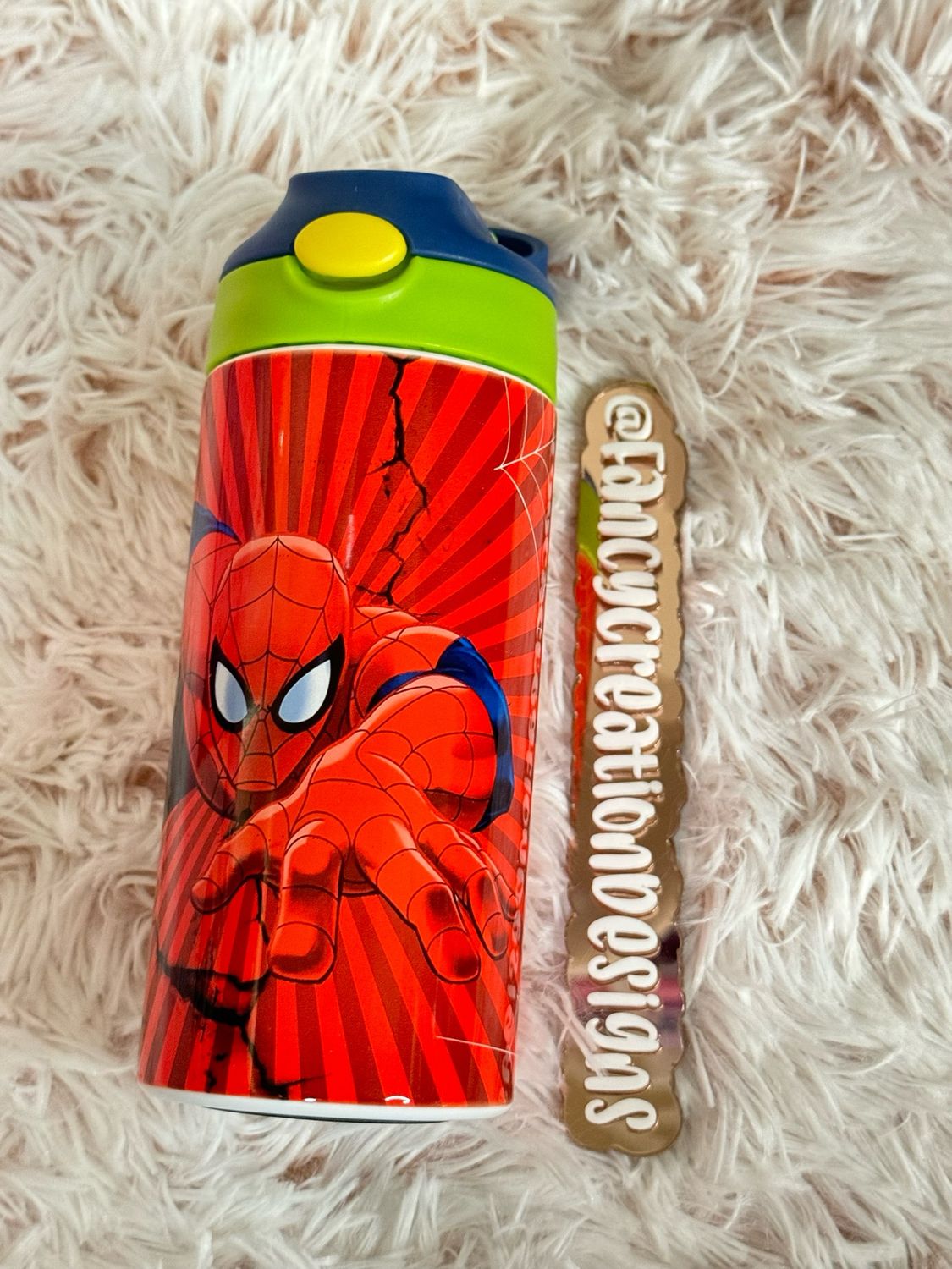 Spider Man Kids Tumbler