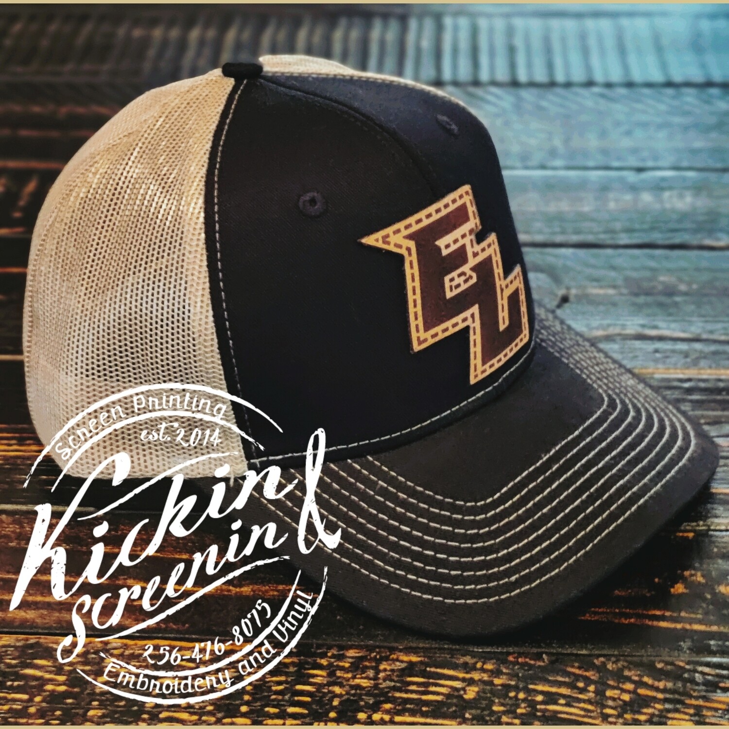 East Lawrence Leather Patch hat