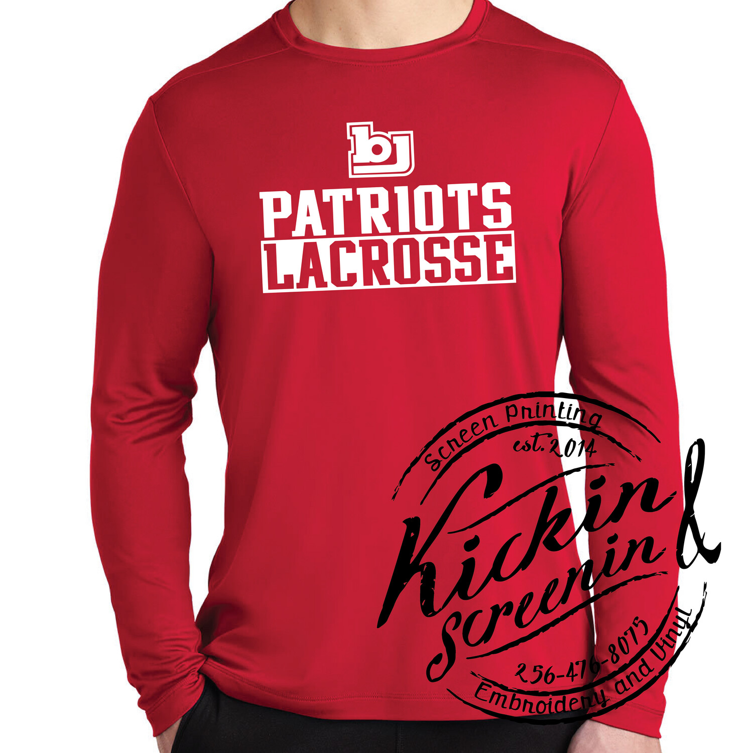 Bob Jones Lacrosse Long Sleeve Dri-Style Shirt