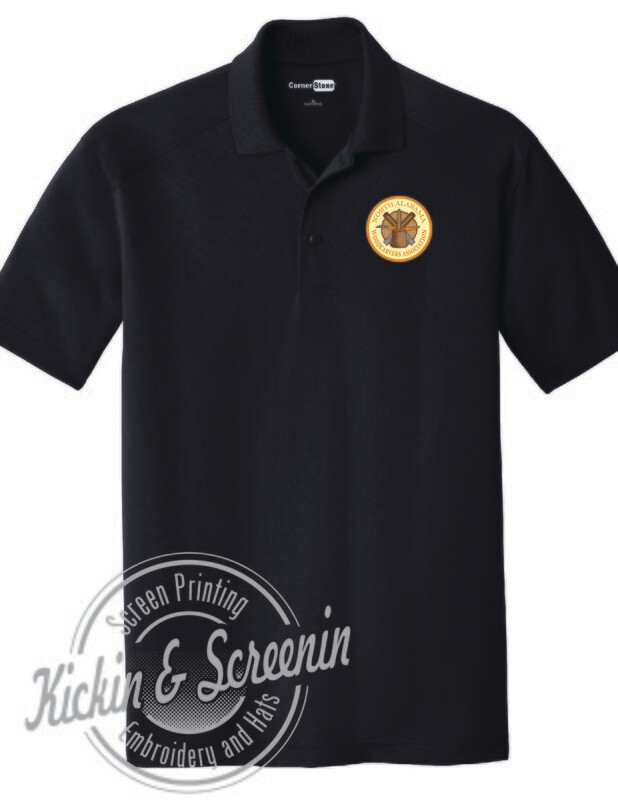 NAWA Dark Navy Mens Lightweight Polo