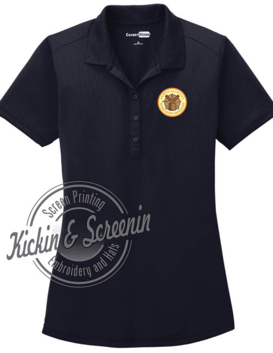 NAWA Dark Navy Ladies Lightweight Polo