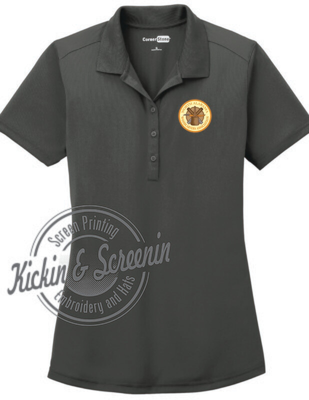 NAWA Charcoal Ladies Lightweight Polo