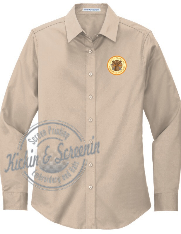 NAWA Ladies Button-Down Stone