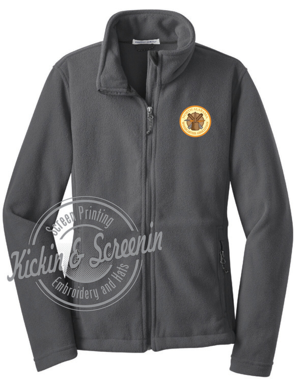NAWA Ladies Fleece Jacket Iron Gray