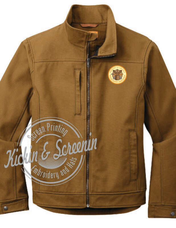 NAWA Mens Soft Shell Jacket Duck Brown