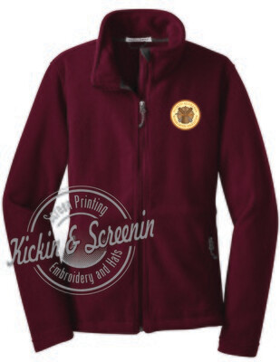 NAWA Ladies Fleece Jacket Maroon