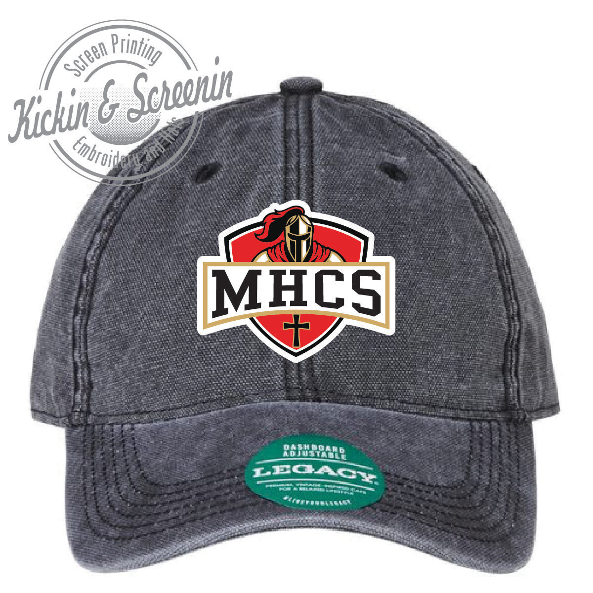 MHCS Embroidered Patch Unstructured Solid Twill Hat