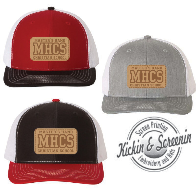 MHCS Collegiate Leather Patch Hat