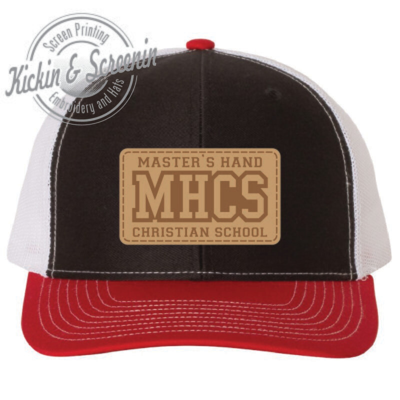 MHCS Collegiate Leather Patch Hat