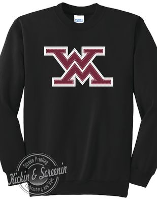 WM - Felt Applique - Crewneck